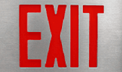 exit sign