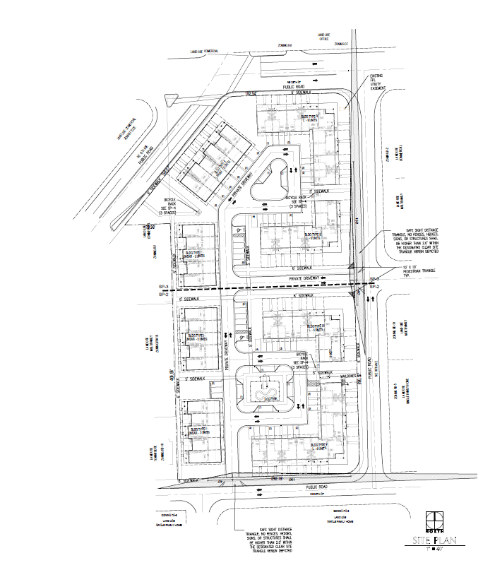 Lennar site plan
