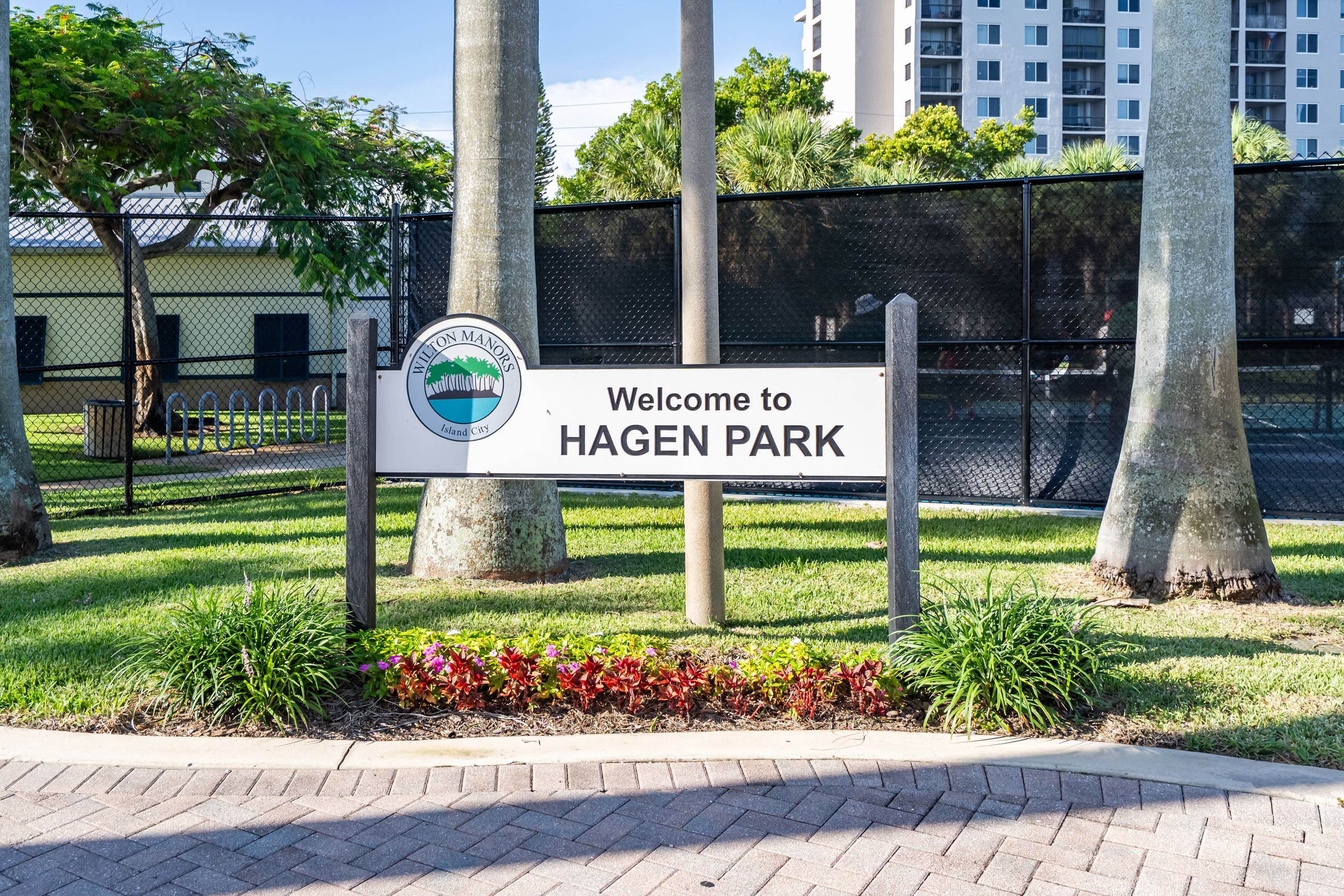 Hagen Park Sign