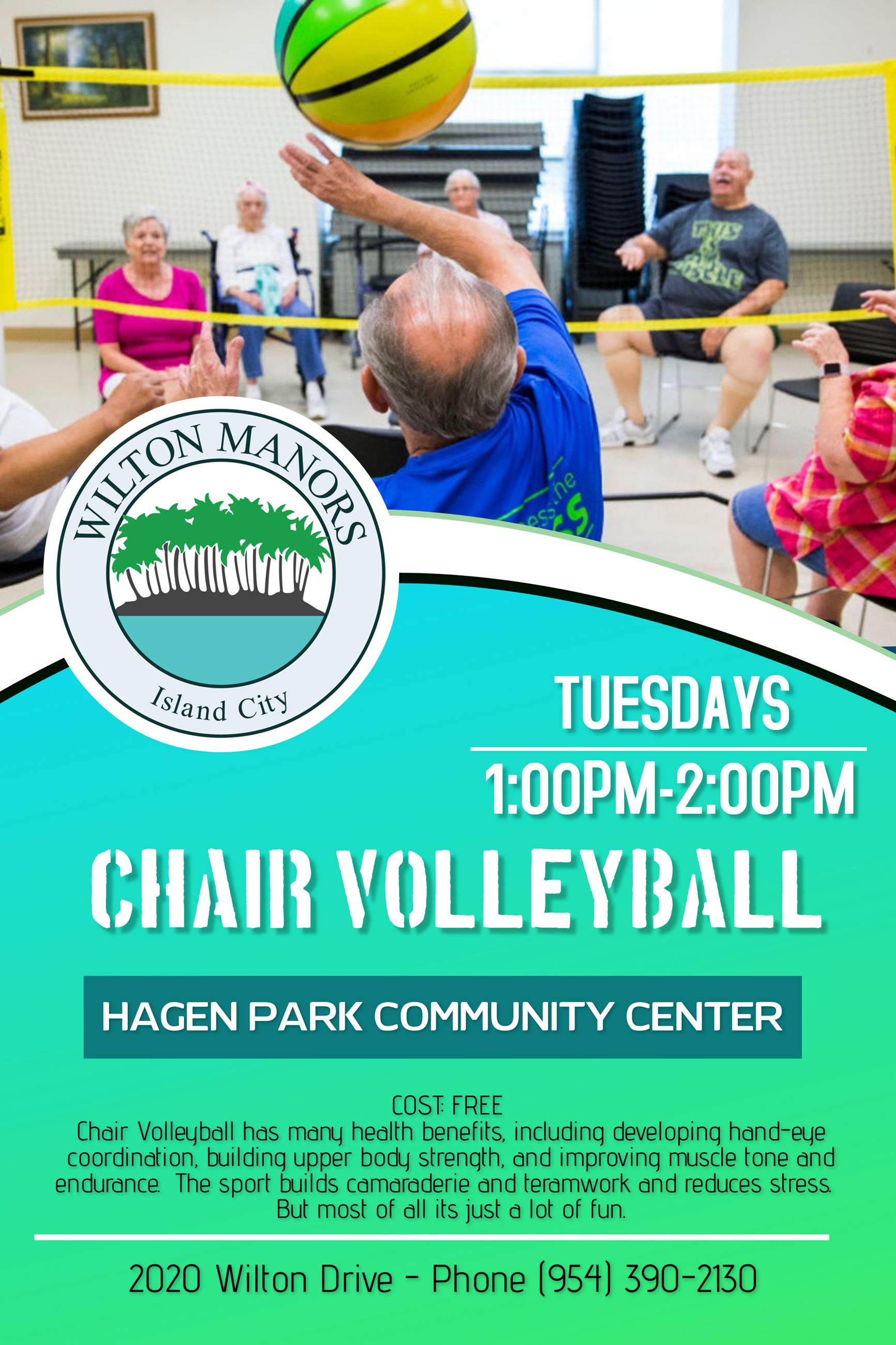 Chair Volleyball Flyer